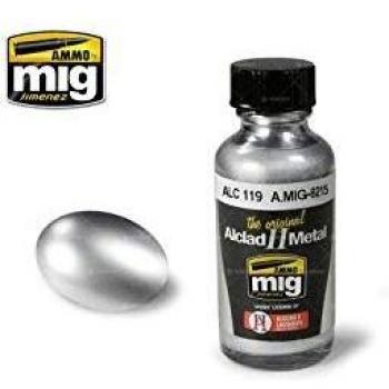AMMO MIG‑8215 Luftfahrt‑Aluminiumrahmen Alc119 Alclad II, mehrfarbig