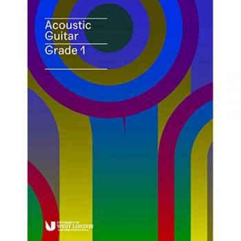 London College of Music Acoustic Guitar Handbook Grade 1 from 2019
