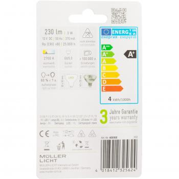 Müller-Licht LED Reflektorlampe 3W GU5.3