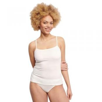 Gilet Sloggi EVER Ease Spaghetti WhiteL Blanc