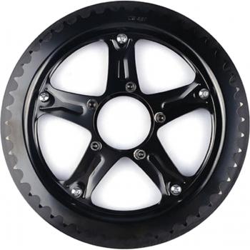 Bafang 44T 46T 48T 52T Kettenblatt mit Schutz für BBS01B BBS02B