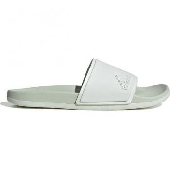 Chanclas de natación Adidas Adilette Comfort Elevated Gris y Verde Crystal Jade para Hombre EU 40 2/3
