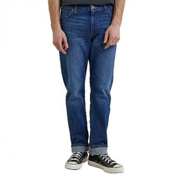 Lee Pantalón Largo Hombre West Azul Relajado