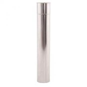Robens Stovepipe-Abschnitt aus Edelstahl – Bräunungs-Tablette Küche – 6 × 36 cm, Silber