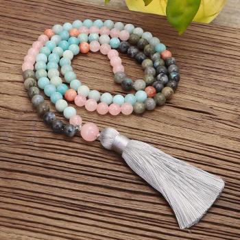 Collar de Yoga con Borla Larga