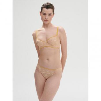 Adele Beige Demi-Cup Underwire Bra – Simone Perele 36D