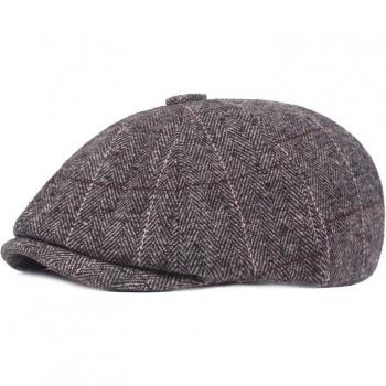 Gorro octogonal informal para hombres