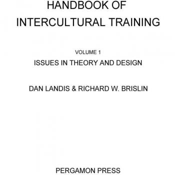 Handbook of Intercultural Training