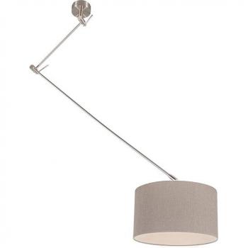 Pendelleuchte Blitz E27 grau modern 1-flammig