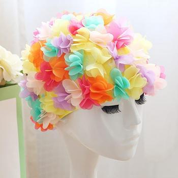 Bandeau Capillaire Respirable Femme – Bonnet 3D avec Pétales