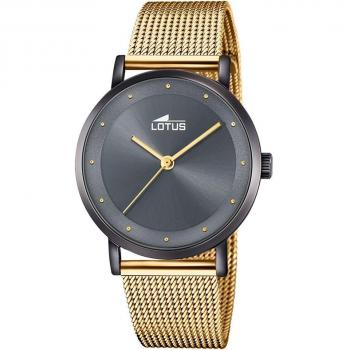 Reloj LOTUS Para Mujer 18830 Trendy Caja de Acero inoxidable 316l Negro