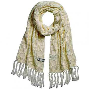 Calvin Klein Sciarpa Invernale 30x180 Bianco – Accessori Unici per Donna
