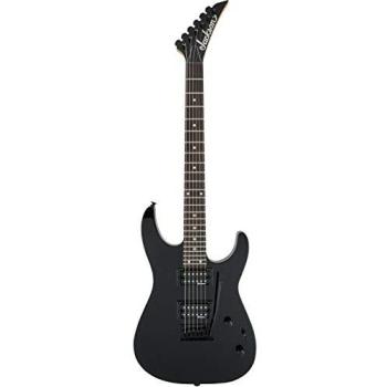 Jackson JS Serie Dinky JS12 Amaranth Vingerbord Met Glans, Zwart