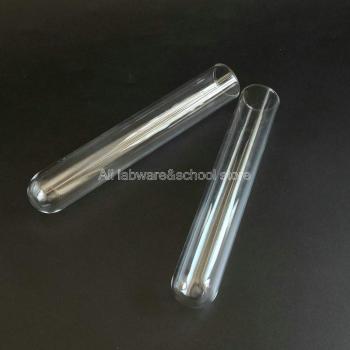 25x150mm Round-Bottom Glass Test Tubes