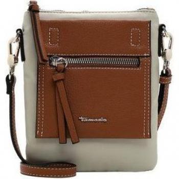 Borsa a Tracolla Fabrizia Marrone/Verde Pastello