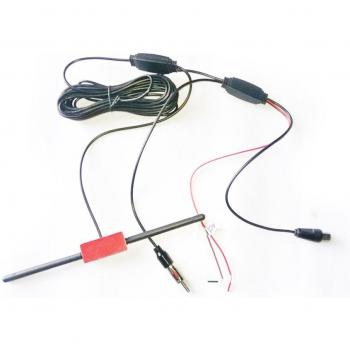 Car TV Antenna Tuner DVBT Radio Amplifier for Car Dash