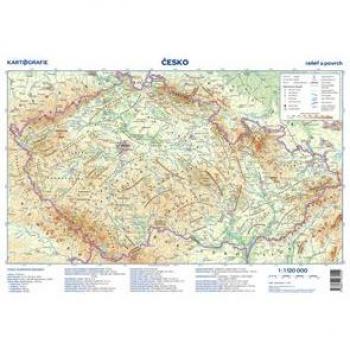 Podložka - Äeská republika - pÅÃruÄnà mapa- 1:1 120 000