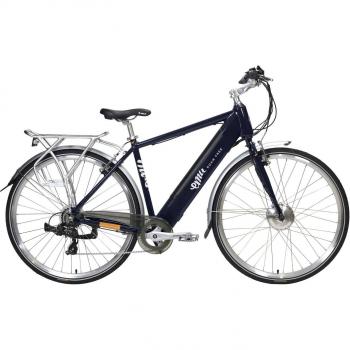 Emu Roam Crossbar Hybrid Electric Bike - Navy Blue