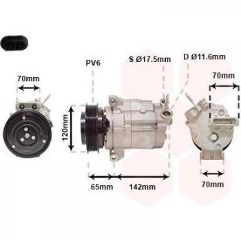 International Radiators AC Compressor 0800K063