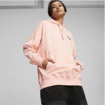 Sudadera Puma Downtown Oversized Rosa
