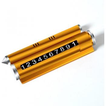 Multifunctional Vehicle Parking Number Sign with Aroma Bracket