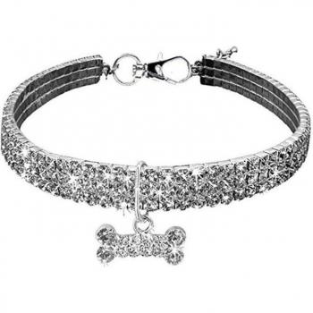 Bling Crystal Dog Necklace