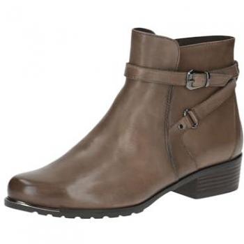 Caprice Elegante Stiefelette 9-25308-43 Grau 348 Taupe Nappa Leder