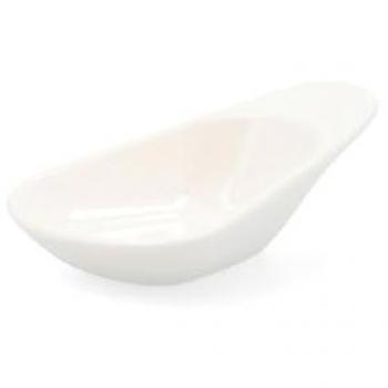 White Quid Select 10.5 cm Ceramic Aperitif Plate Pack of 6