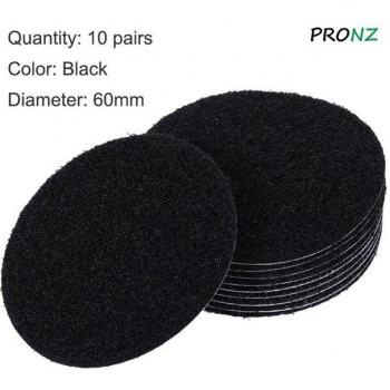 Velcro Fastener Dots - 60mm Anti-Slip Adhesive for Carpets
