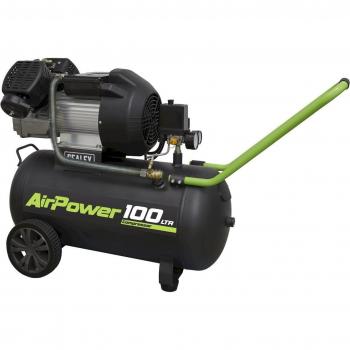 Sealey SAC10030VE Compressor 100ltr V-Twin Direct Drive 3hp