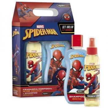 Conjunto de Baño Infantil de Spiderman ( Body Spray de 125 ml + Champú de 200 ml )
