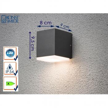Gnosjö Konstsmide AL LED-Wandleuchte 7990-370