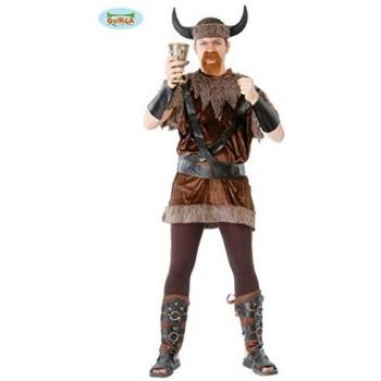 Brown Adult Viking Fancy Dress Outfit