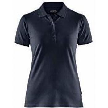 Polo femme Blaklader 330710358600S, coloris bleu marine foncé, taille S