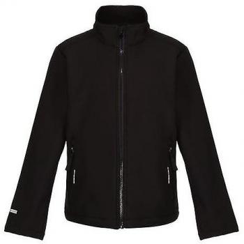 Chaqueta Softshell Regatta para Niños Negra
