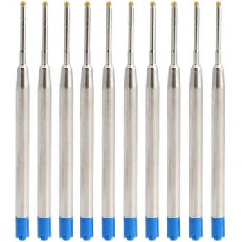 Tinta Azul 1mm Universal para Bolígrafos Repuestos