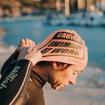 Gorro de silicona BuddySwim CSW blanco