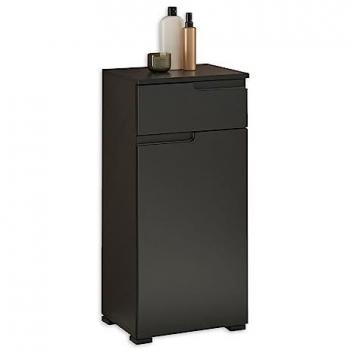Comò Alto da Bagno Spice in Legno Nero
