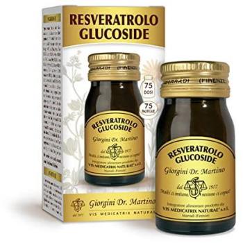Dr. Giorgini Resveratrolo Glucoside - Integratore per Circolazione 75 Pastiglie
