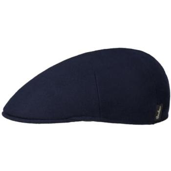 Parigi Navy Wool Flat Cap by Borsalino – 60 cm