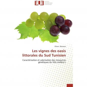 Les vignes des oasis littorales du Sud Tunisien: Caractérisation et valorisation des ressources génétiques du Vitis vinifera L