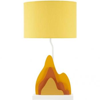 Lamp à poser MF121 – Orange, 30×30×57 cm