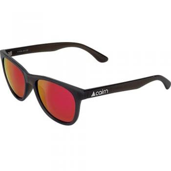 Gafas de Sol Polarizadas Cairn Foolish Mat Negras con Lentes Rojos Naranjas