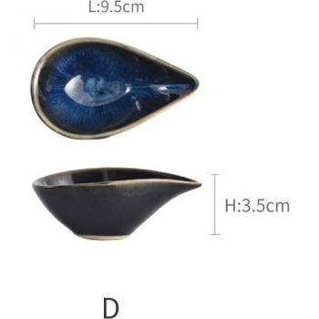 Round Ceramic Soy Sauce Dish