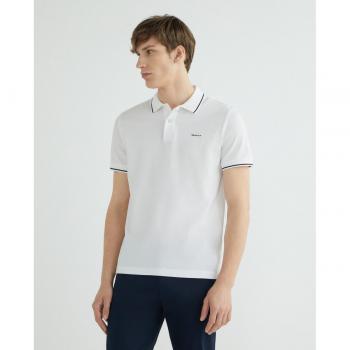 Maglia Gant Blu Notte e Bianco