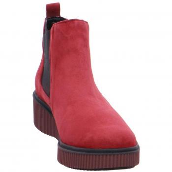 Mephisto Bottines EMIE en Velours Rouge