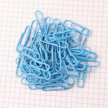 Clips couleur arc-en-ciel en plastique – 100 pièces – 28 mm