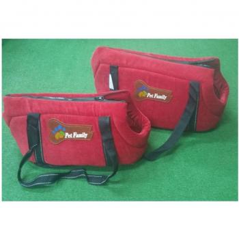 Trasportino Cane Gatto Rosso S/M 38x22 - 44x27