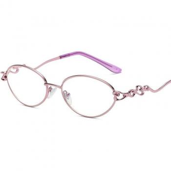 Imwete Klassische Metall Lesebrille mit Blaulichtfilter
