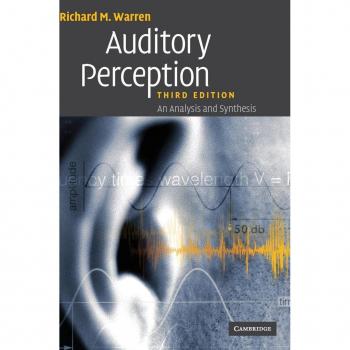 Cambridge University Press Auditory Perception